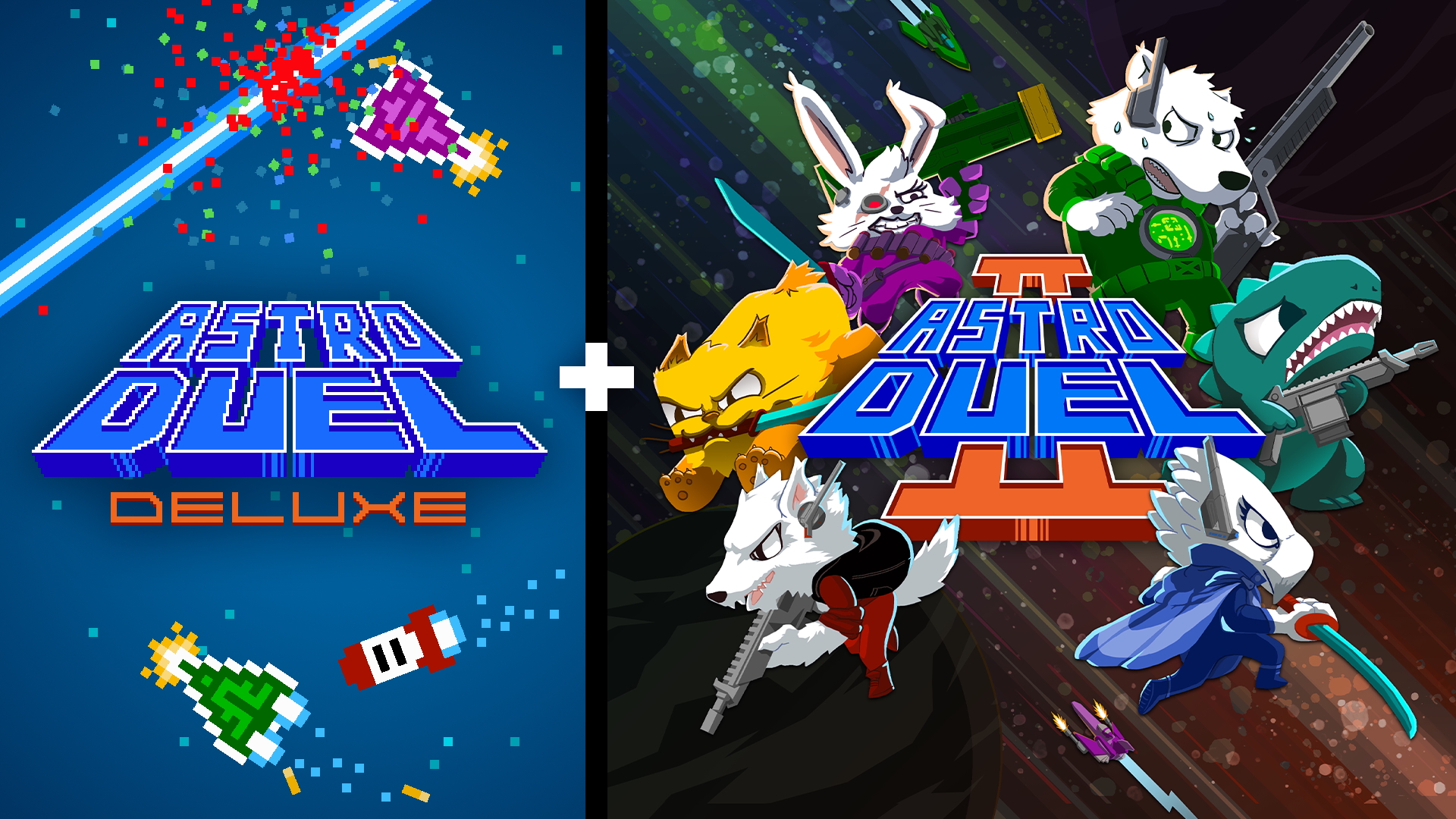 Astro Duel + Astro Duel 2