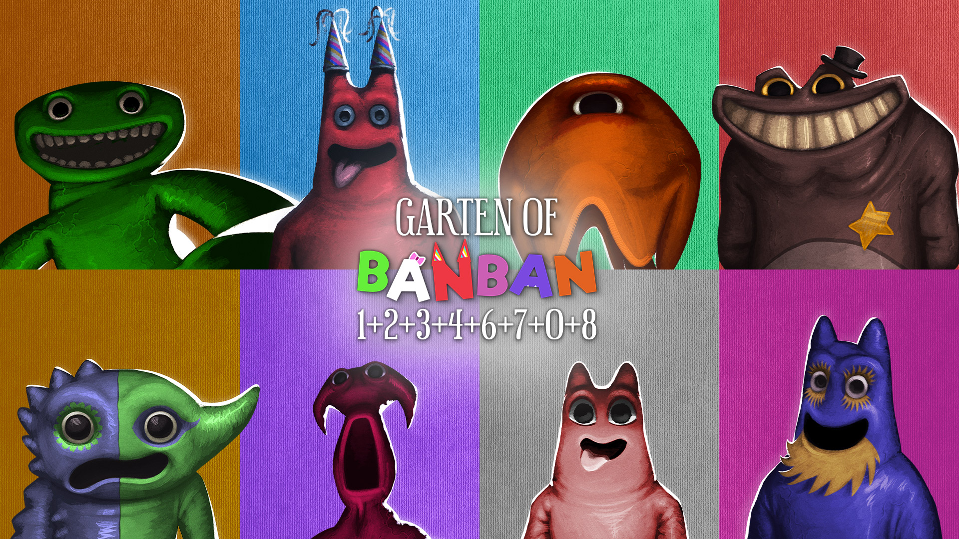 Garten of Banban : 0 + 1 + 2 + 3 + 4 + 6 + 7 + 8