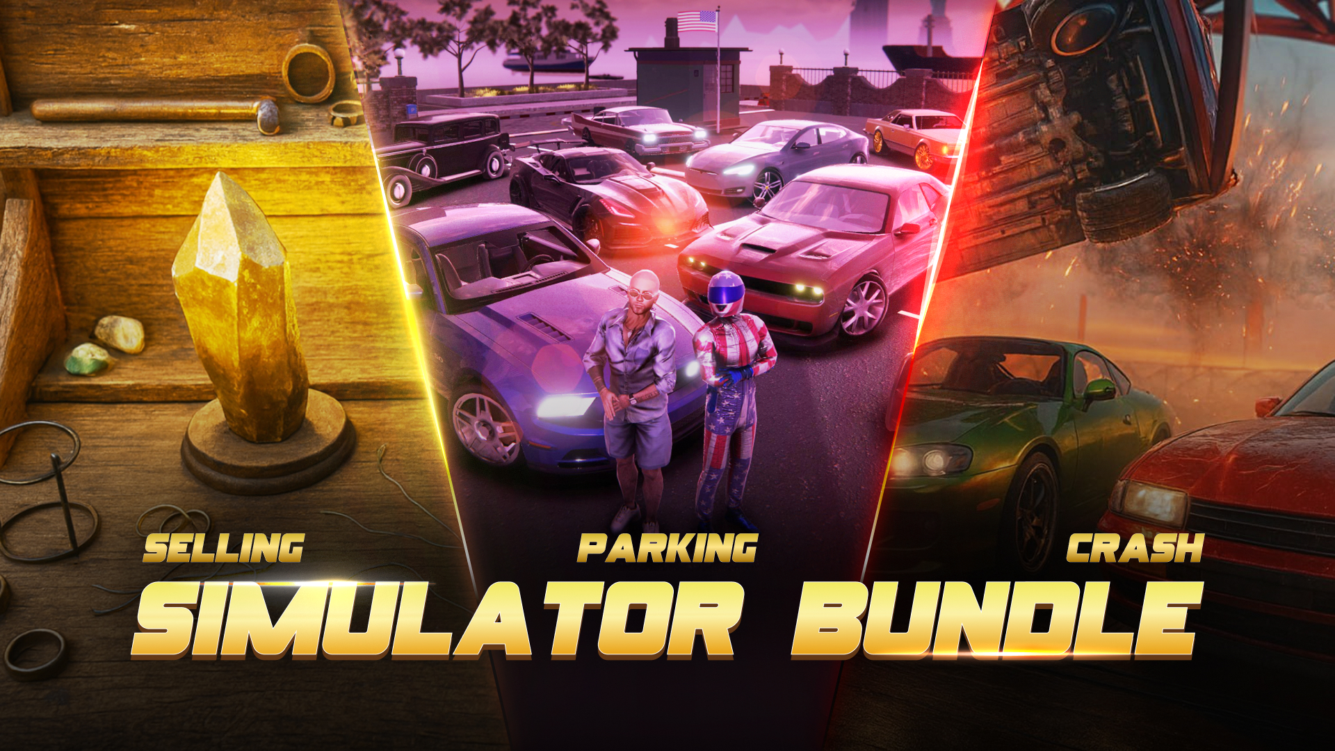 SELLING & PARKING & CRASH - Simulator