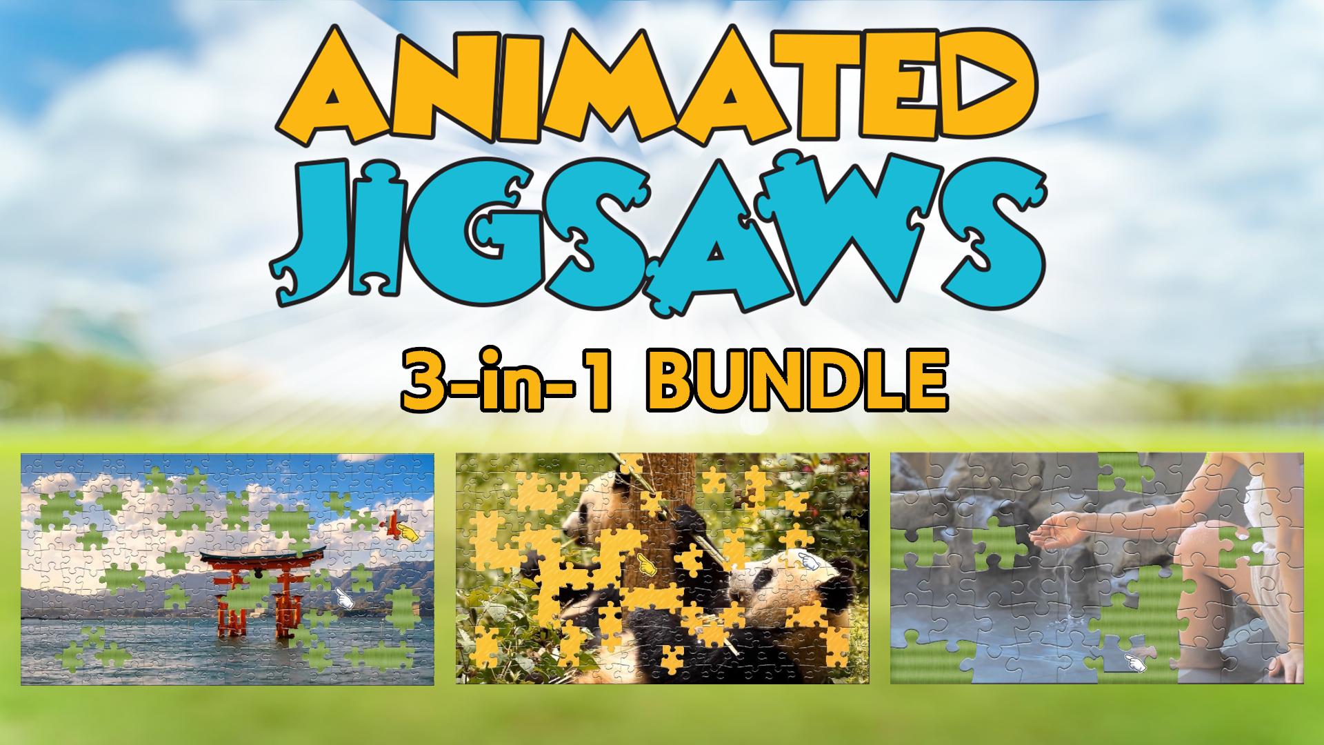 3-in-1 Animated Jigsaws Bundle