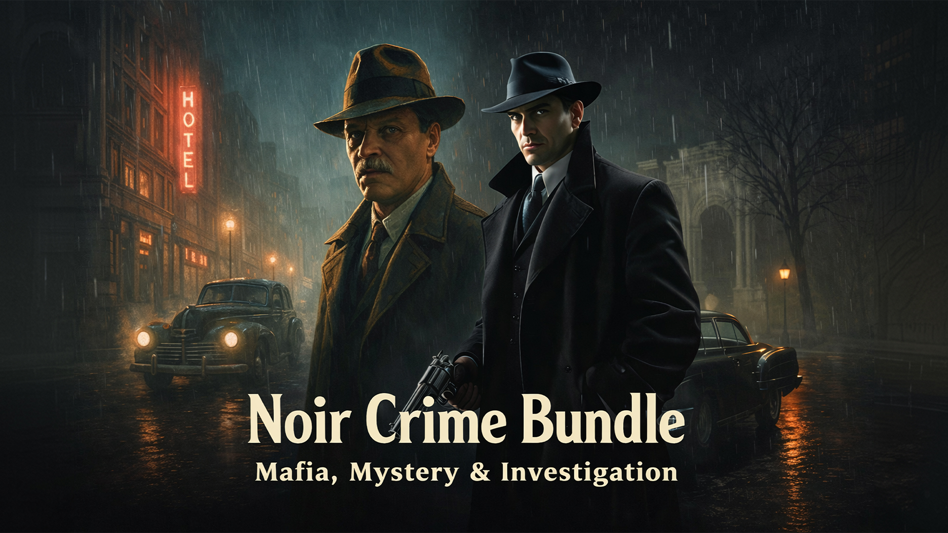 Noir Crime Bundle – Mafia, Mystery & Investigation