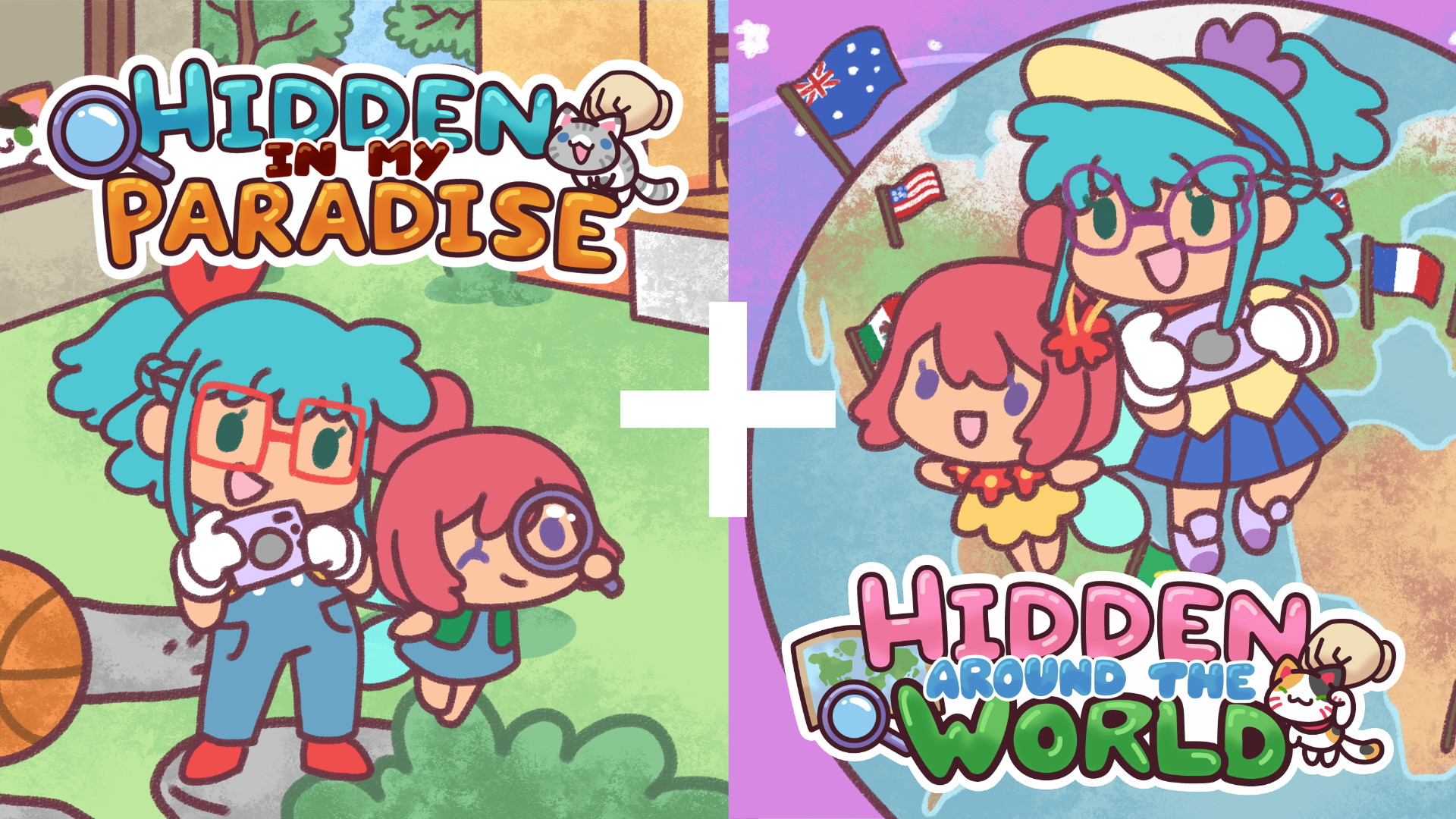 Hidden in my Paradise + Hidden around the World Bundle