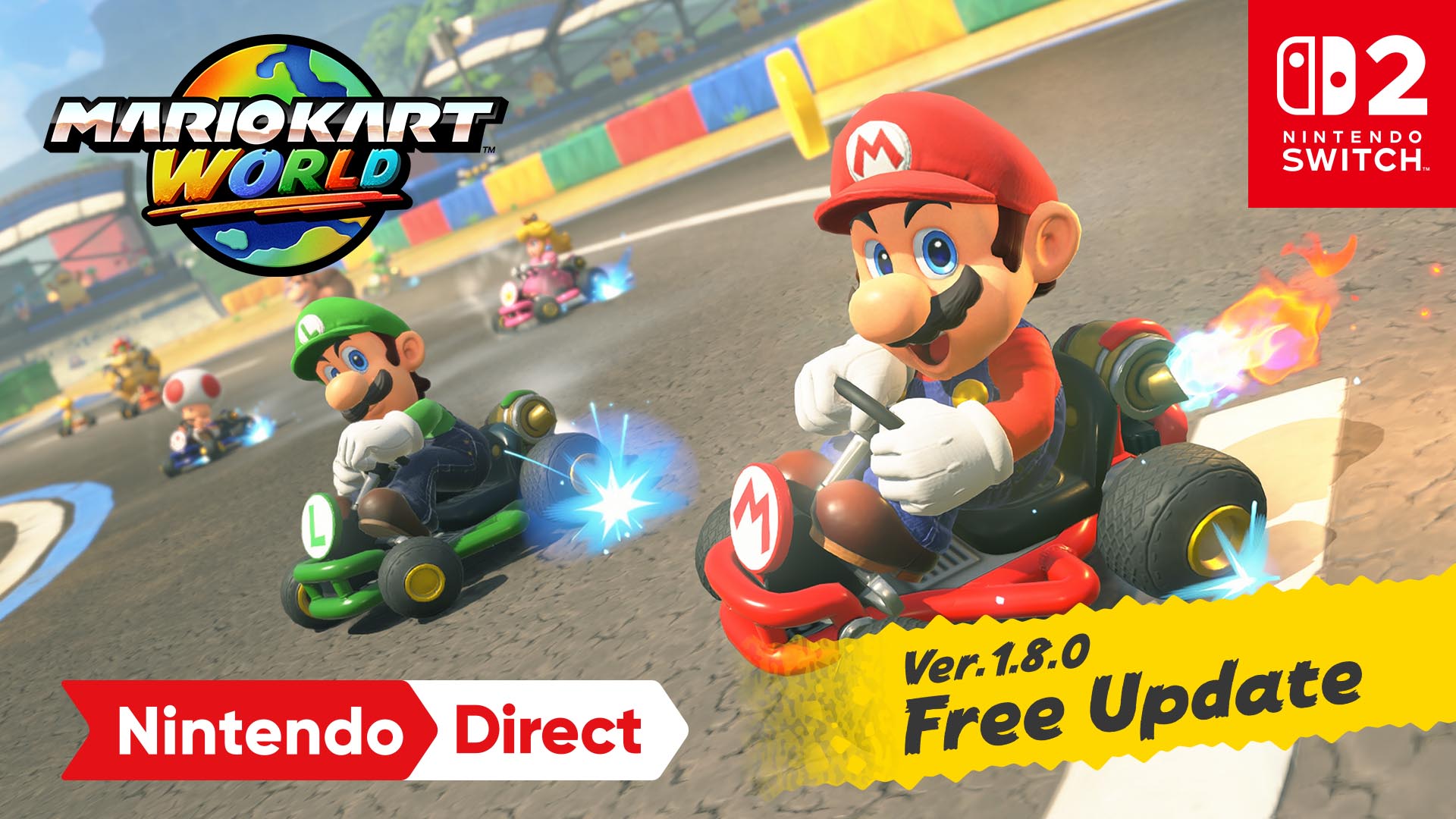 MARIOKART WORLD マリオカートワールド Mario Kart World – Nintendo Switch 2 Exclusive - Site Oficial da