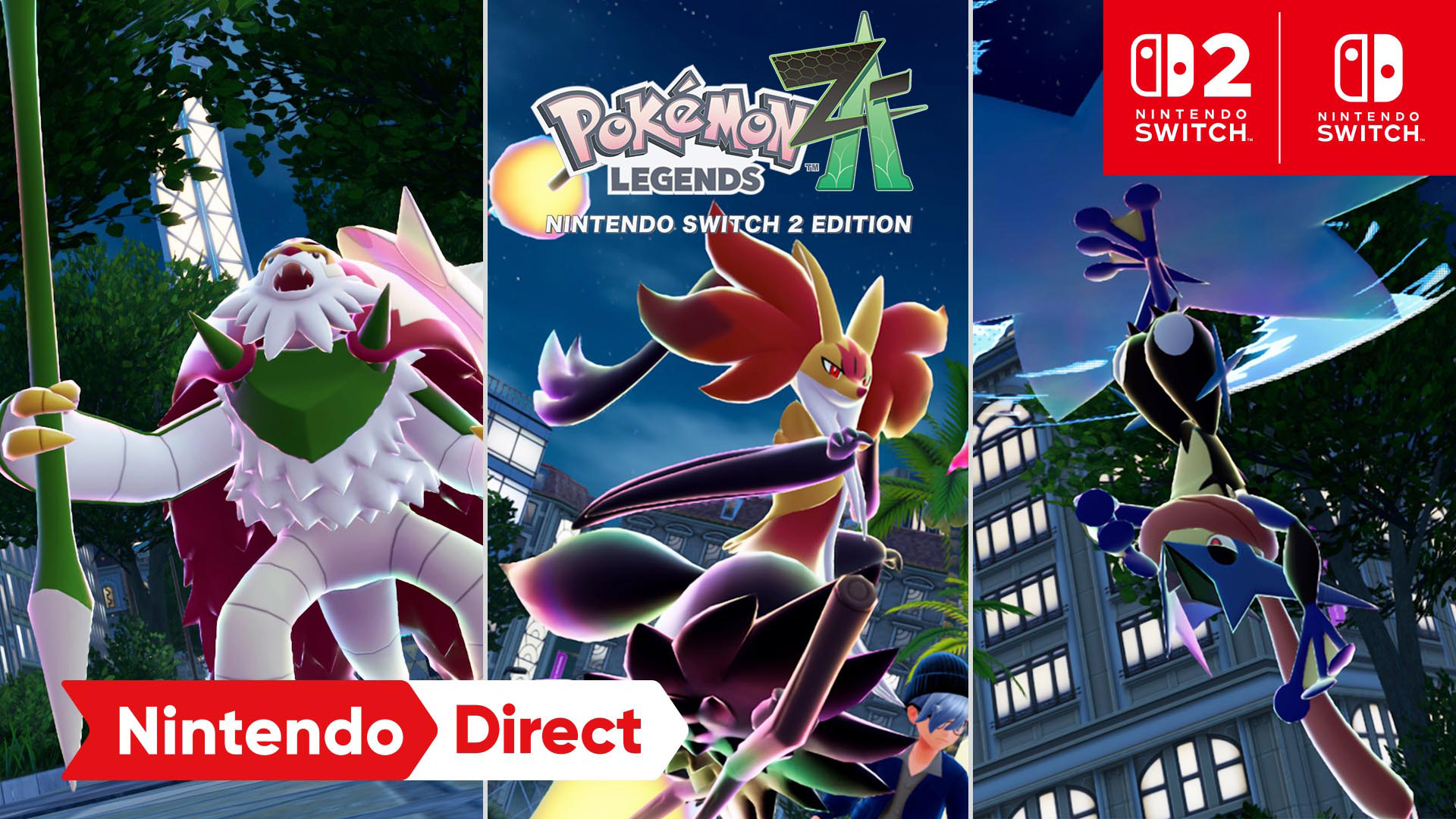 Pokémon Legends: Z‑A – Nintendo Switch 2 Edition - Nintendo