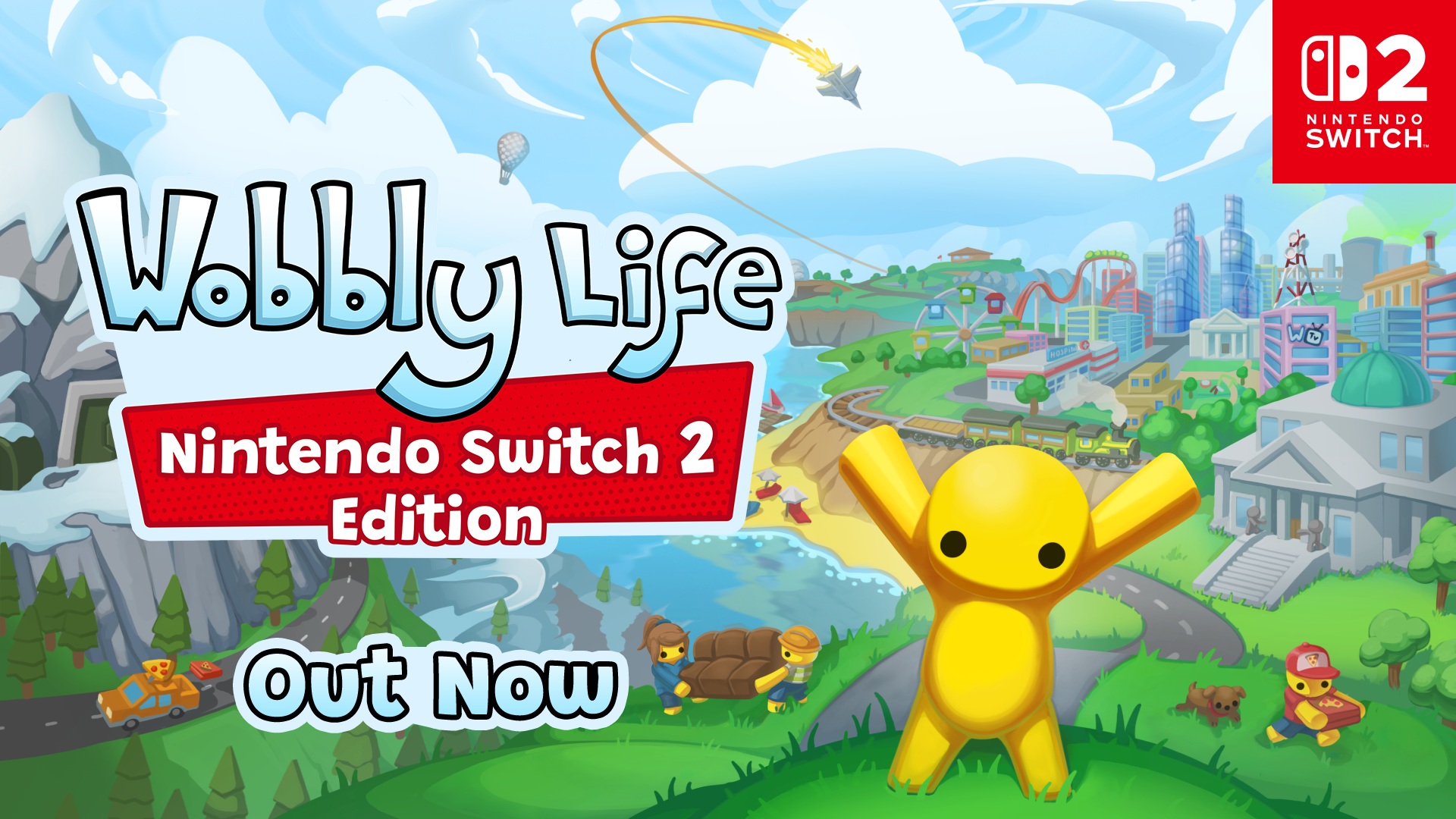 Wobbly Life Nintendo Switch ウォブリーライフ Wobbly Life - Nintendo Switch™ 2 Edition for Nintendo Switch 2