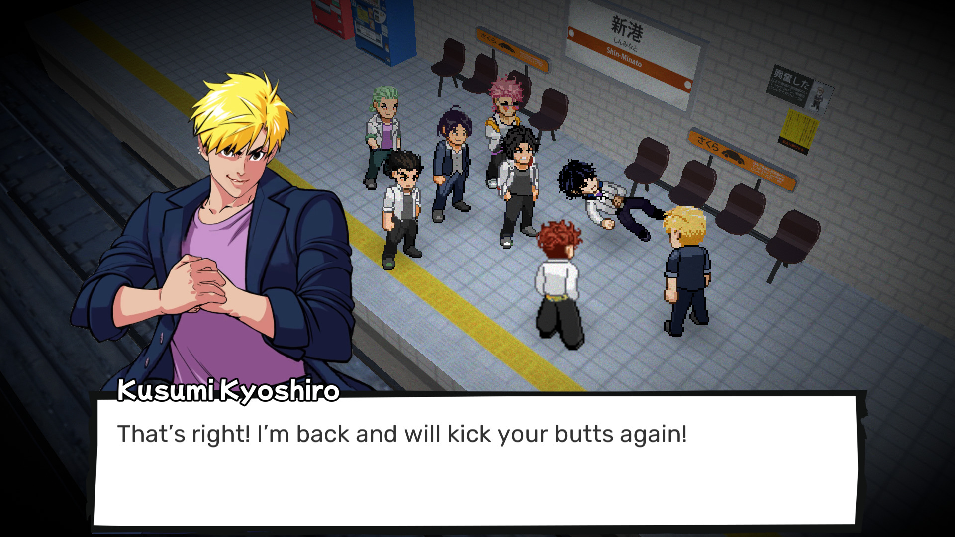 Banchou Tactics: Lion Heart Nintendo Switch gameplay screenshot 2 of 7