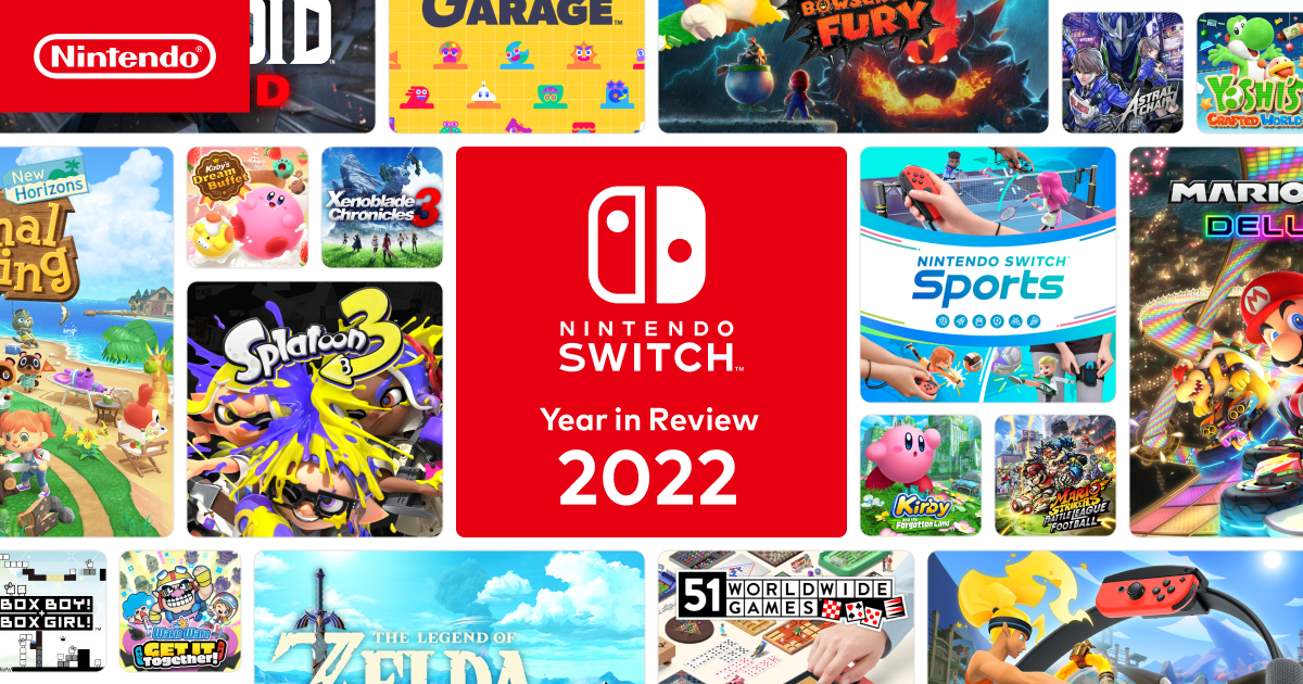 Nintendo Switch Year in Review 2022