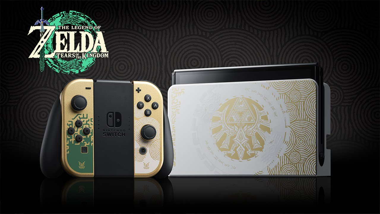 The Legend of Zelda: Tears of the Kingdom - Nintendo Switch + Free  Exclusive Black Wall Scroll 