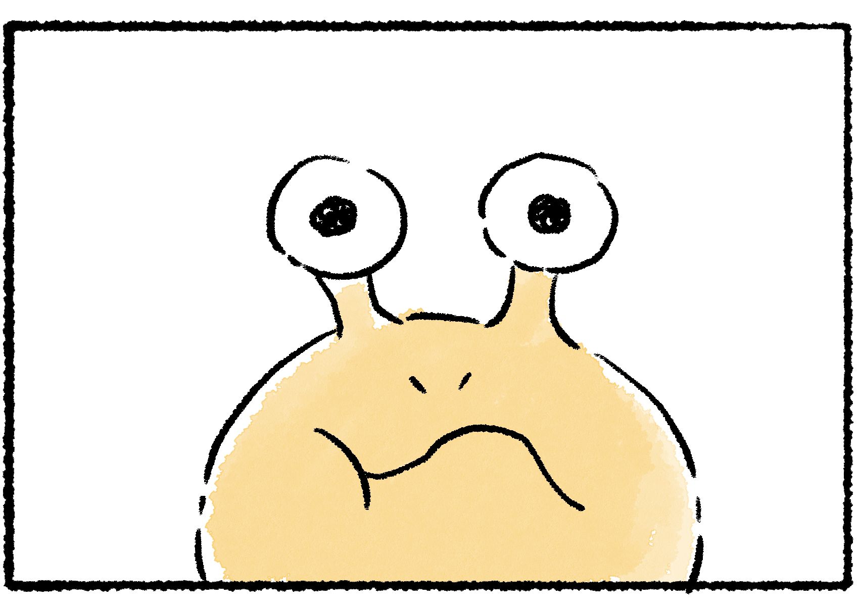 Panel three. Still sampling, the Bulborb passes the Leafling to the other side of its mouth.