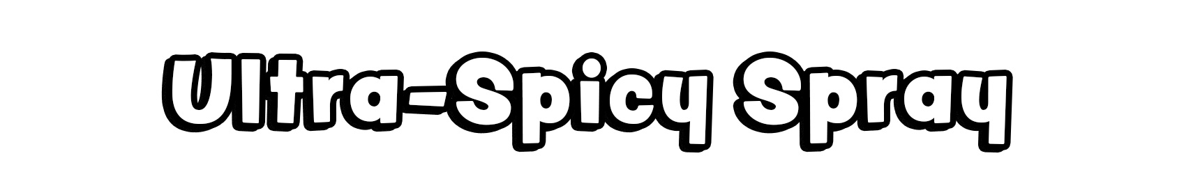 Ultra-Spicy Spray