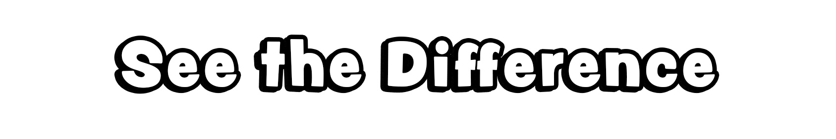 See the Difference