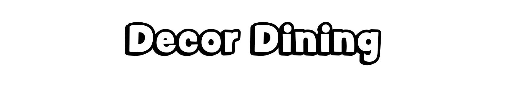 Decor Dining