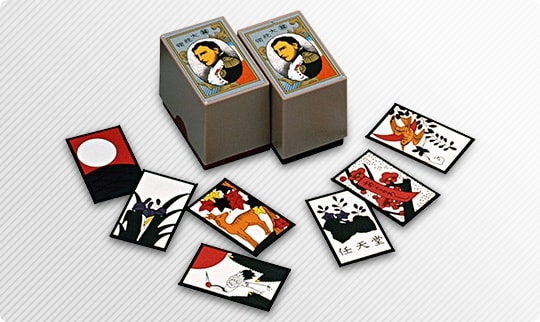 Nintendo tarihinin başlangıcında kullanılan geleneksel Japon Hanafuda oyun kartları