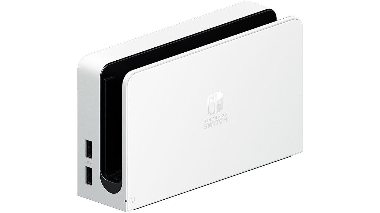 Nintendo Dock, OLED Model, White