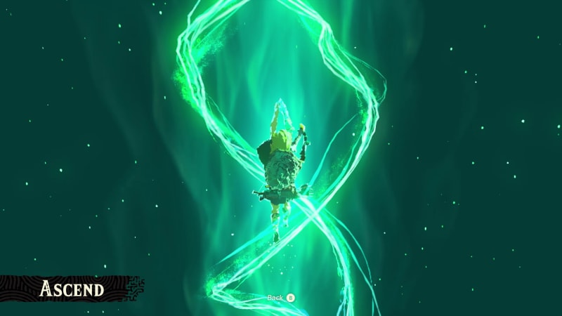 Video of Link using his new Ascend ability.