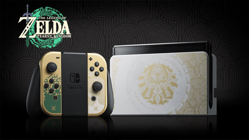 Watch video showcasing the Nintendo Switch™ – OLED Model - The Legend of Zelda™: Tears of the Kingdom Edition.