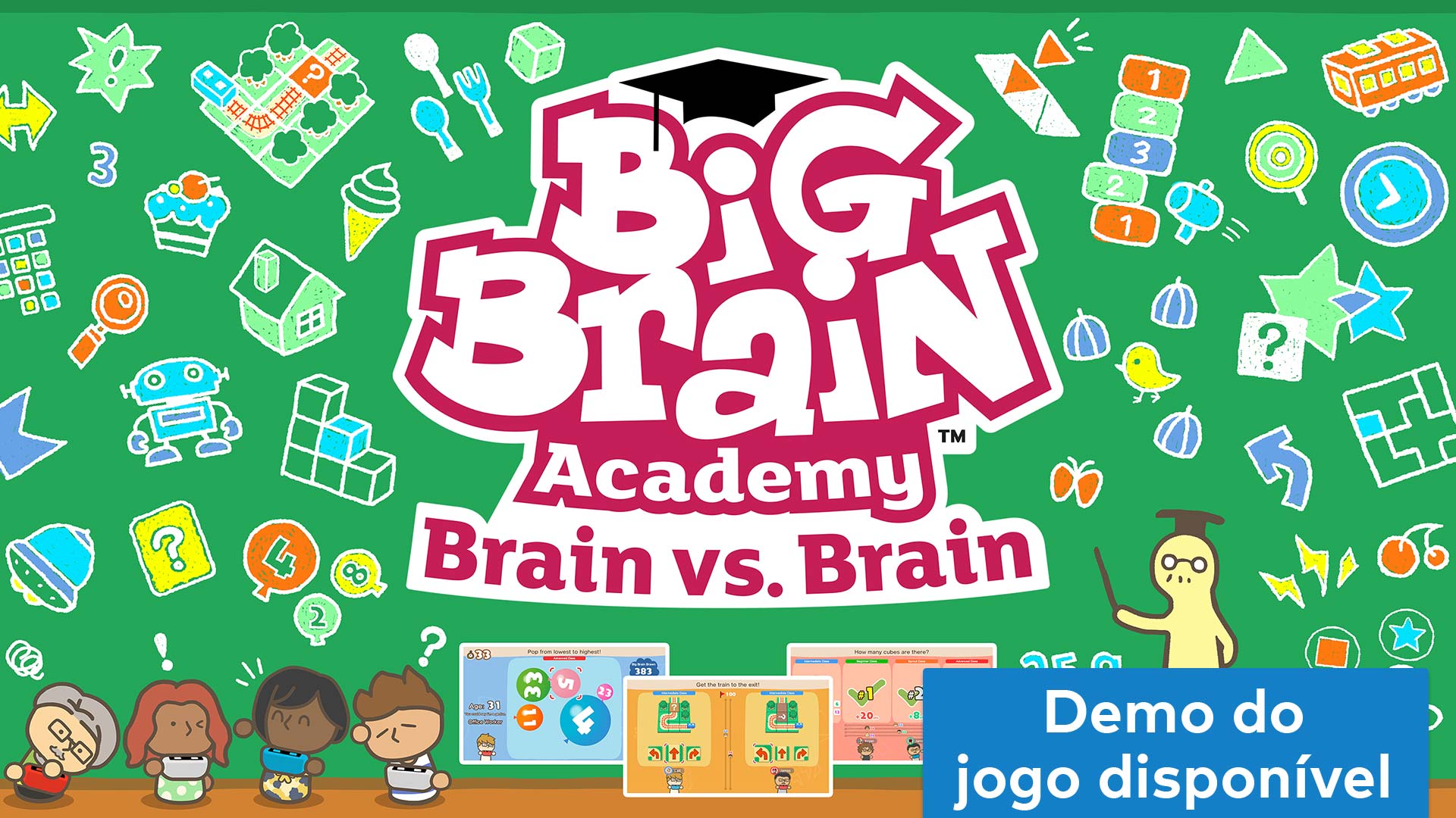 Big Brain Academy™: Brain vs. Brain screenshot 1