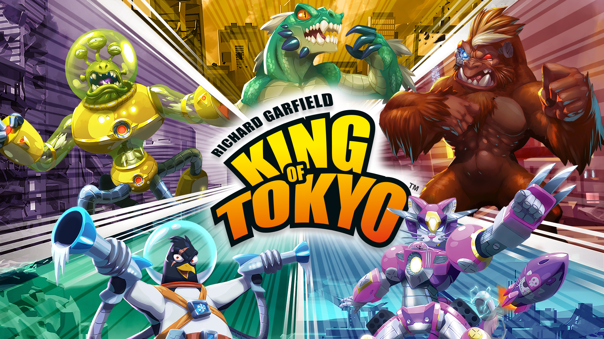 King of Tokyo - Richard Garfield screenshot 1