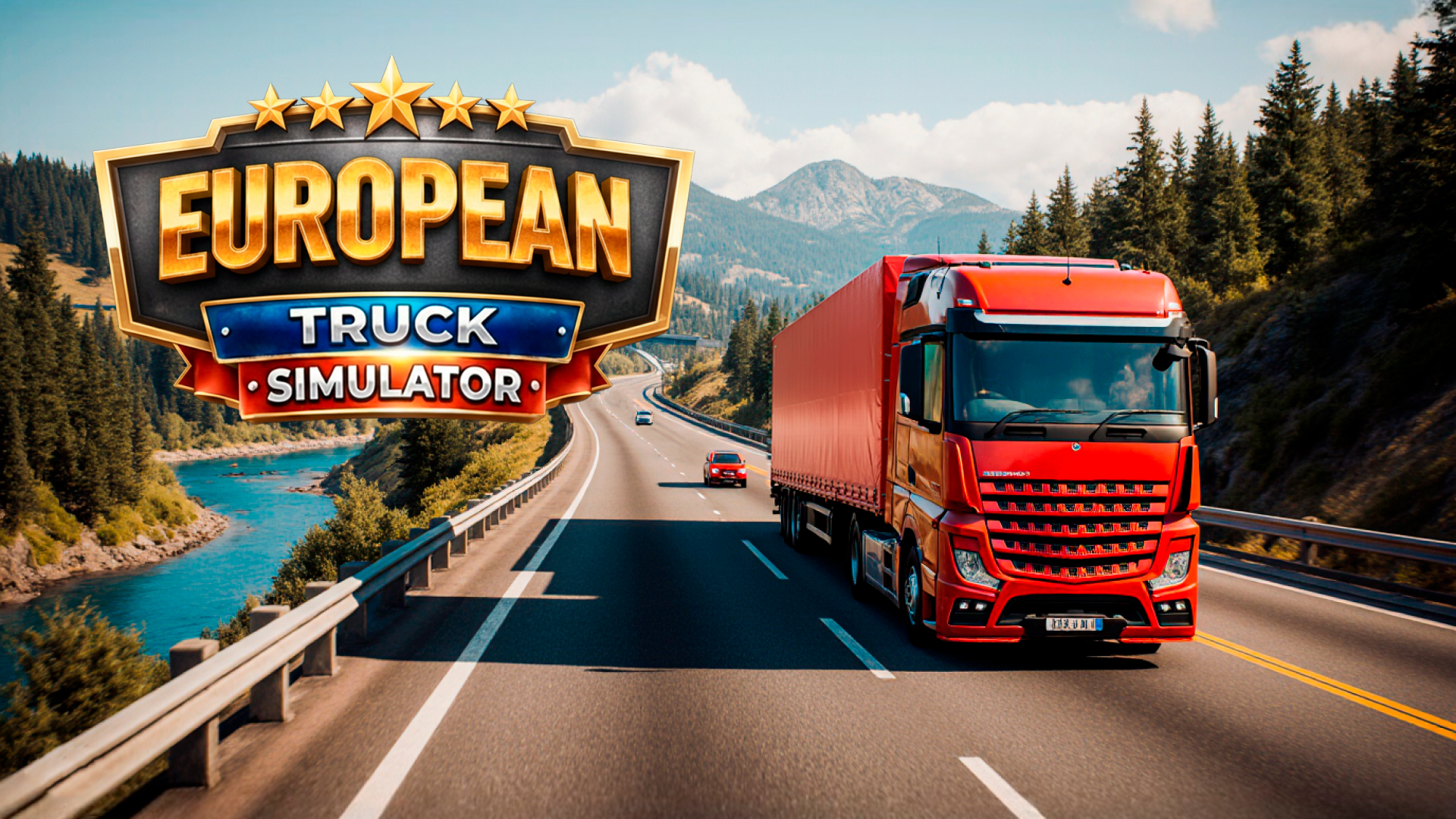 European TRUCK Simulator screenshot 1