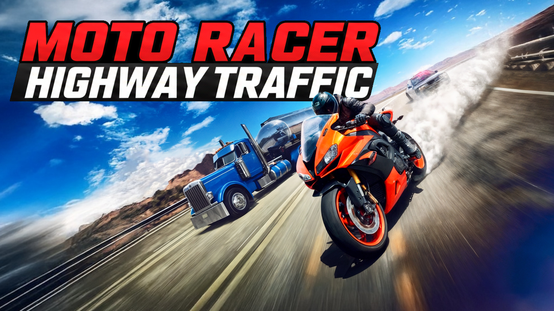 Moto Racer Highway Traffic screenshot 1