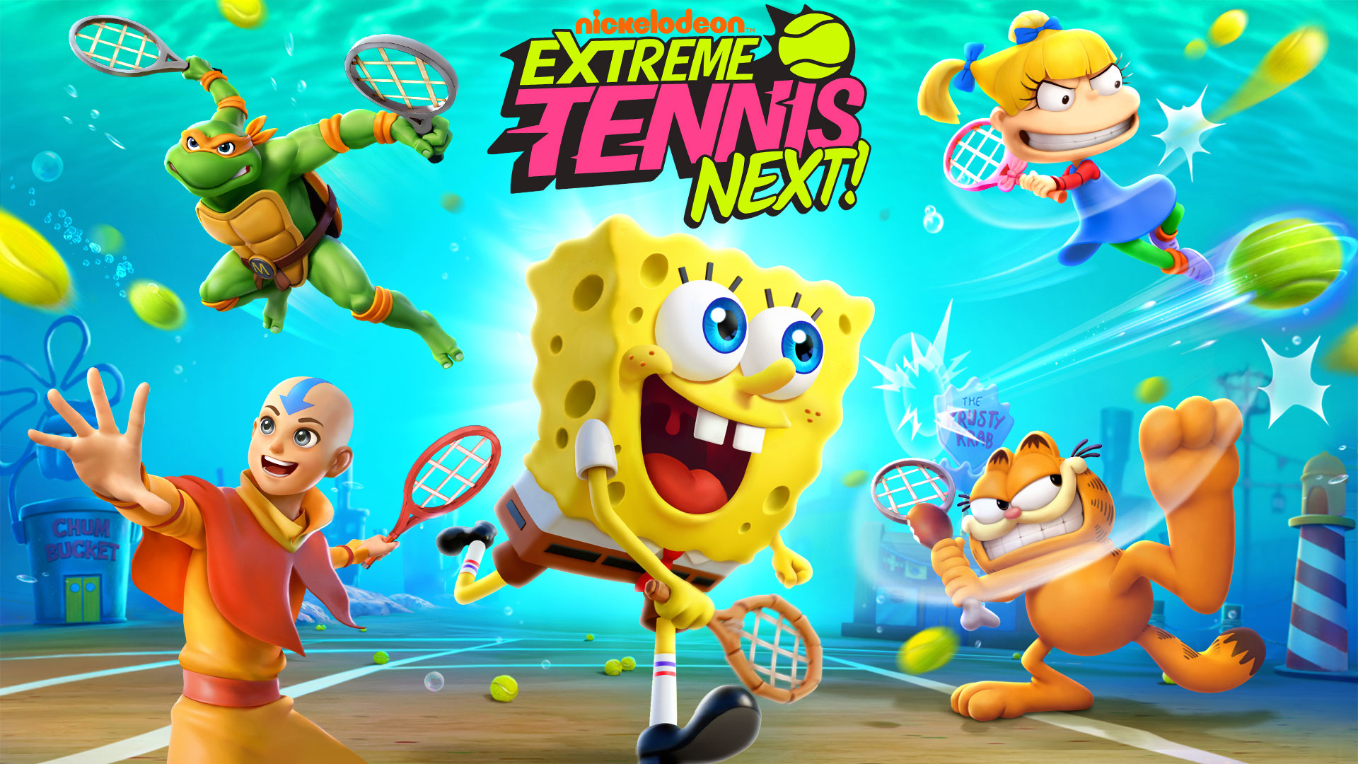 Nickelodeon Extreme Tennis: Next! screenshot 1