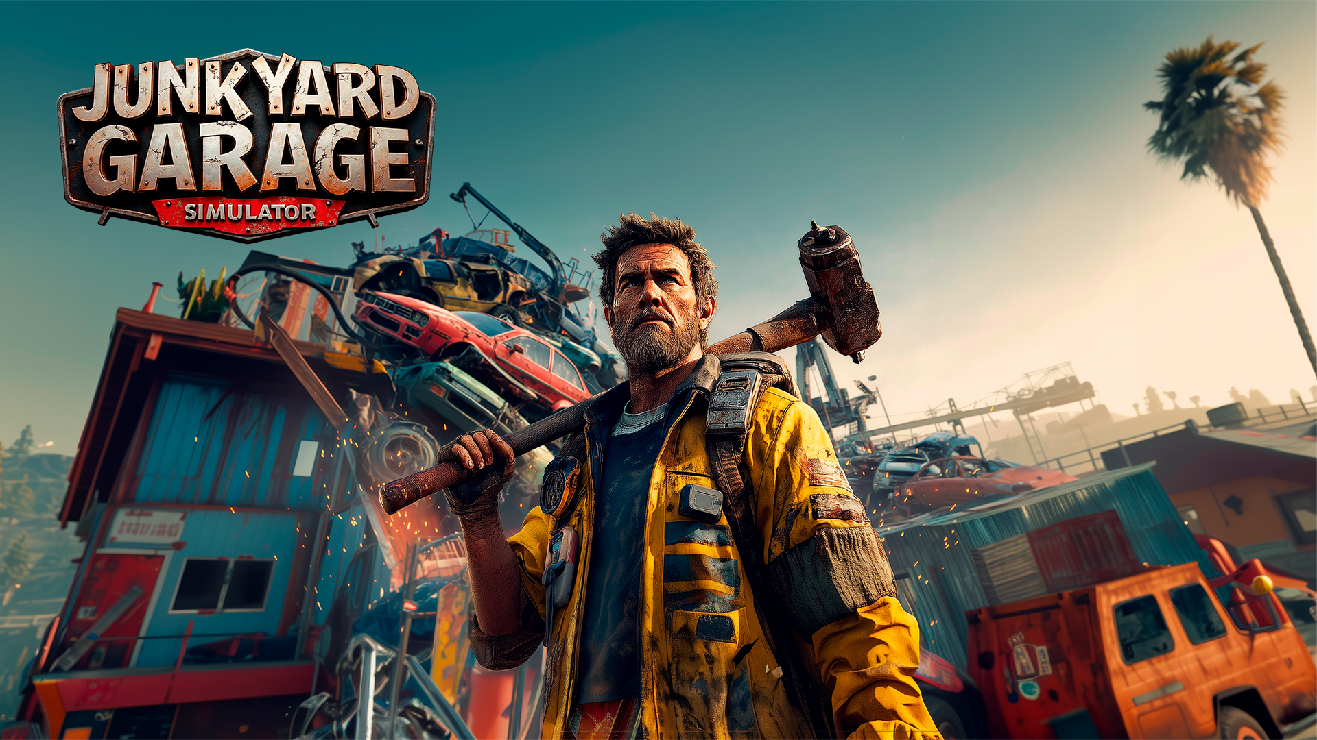 Junkyard Garage Simulator screenshot 1