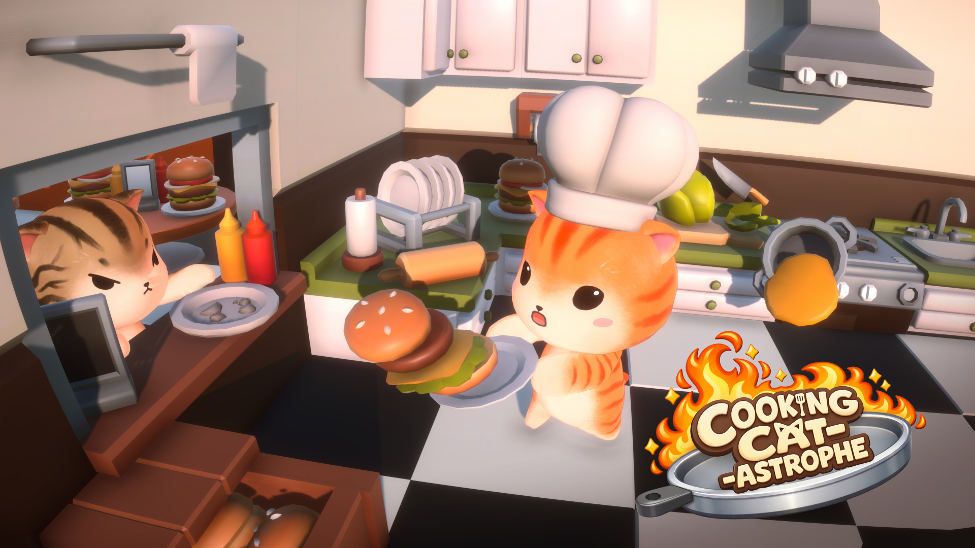 Cooking Cat-Astrophe screenshot 1