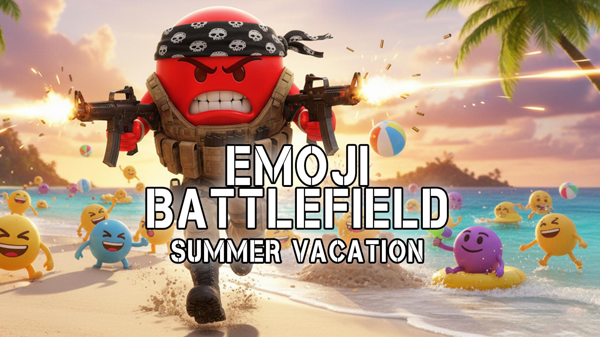 Emoji Battlefield - Summer Vacation screenshot 1