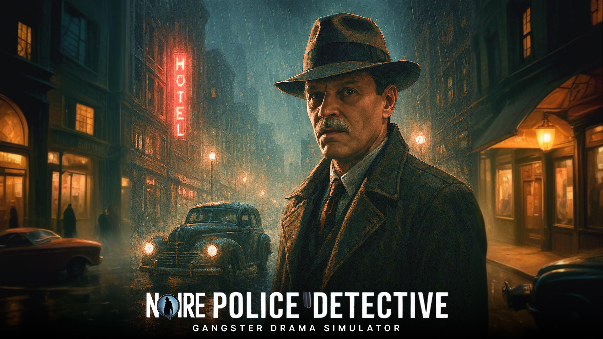 Noire Police Detective: Gangster Drama Simulator screenshot 1