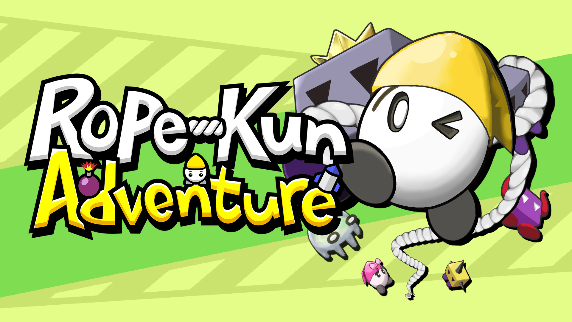 Rope-Kun Adventure screenshot 1