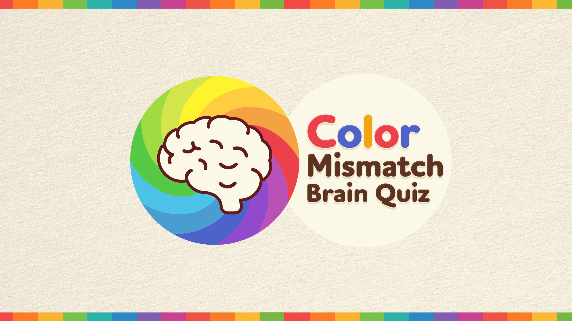 Color Mismatch Brain Quiz screenshot 1