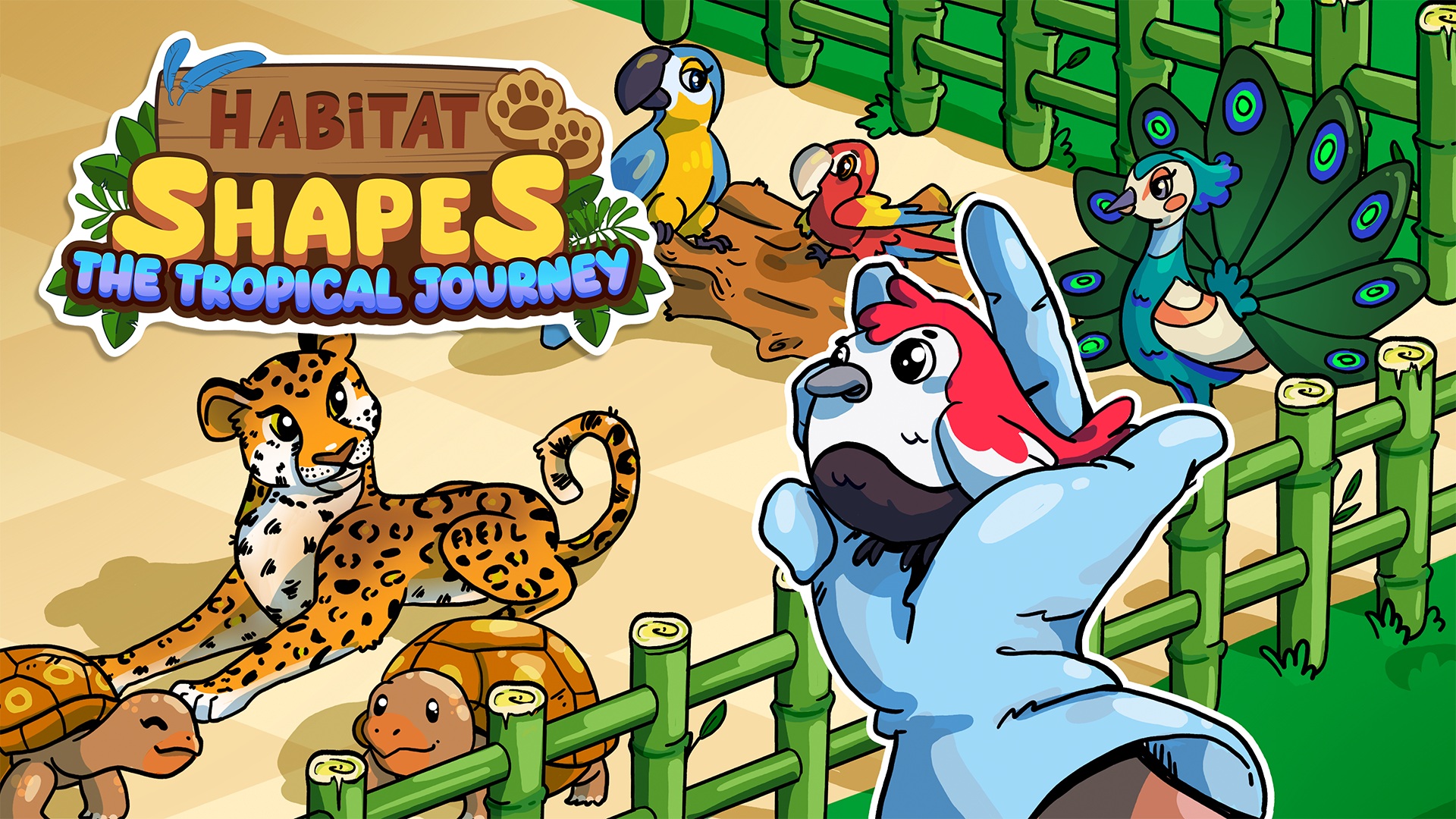 Habitat Shapes: The Tropical Journey screenshot 1