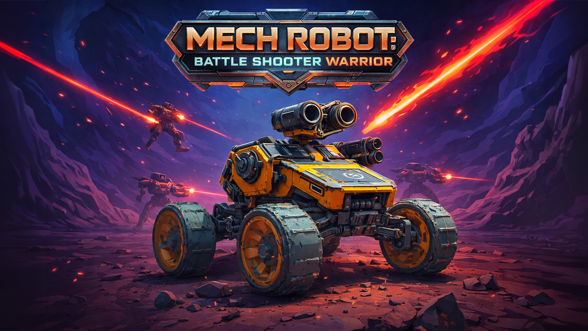 Mech Robot: Battle Shooter Warrior screenshot 1