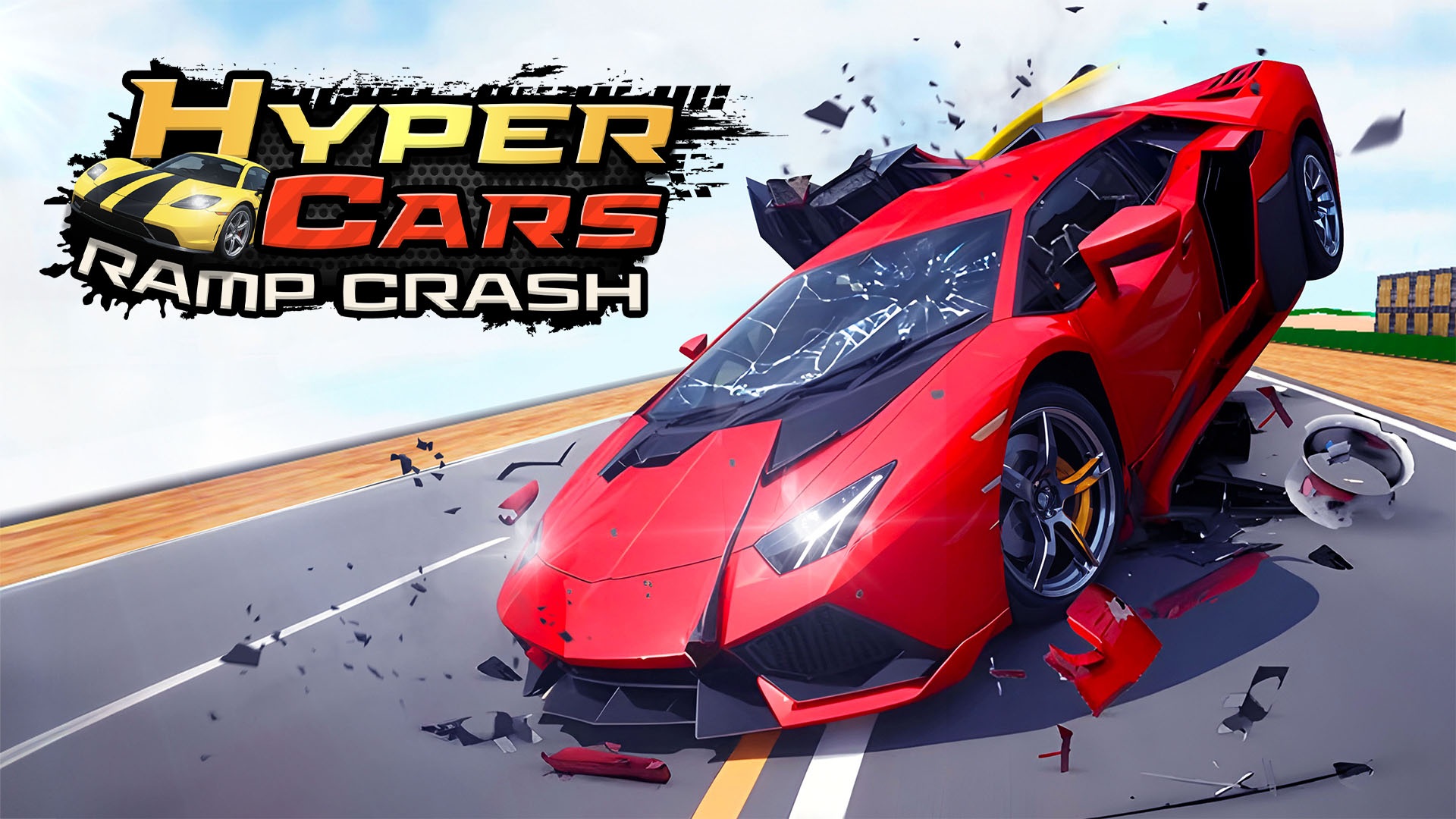 Hyper Cars Ramp Crash screenshot 1