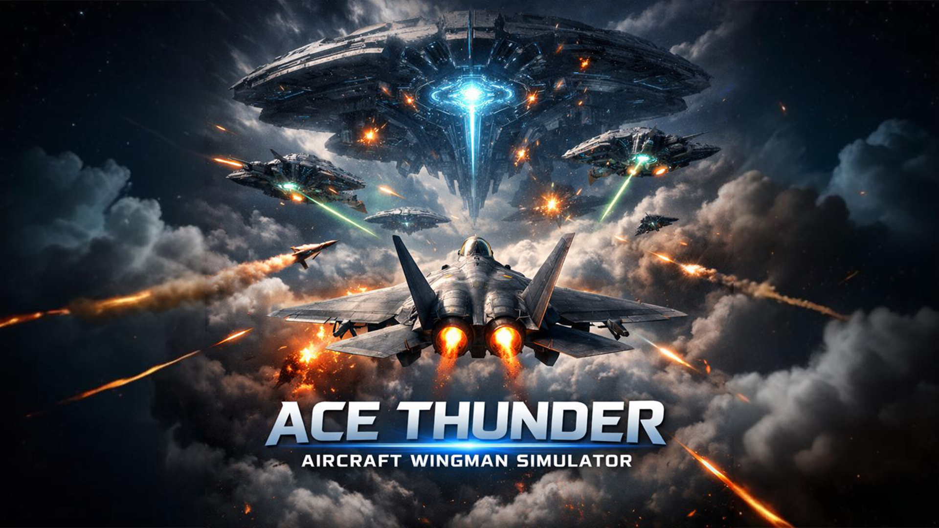 Ace Thunder: Aircraft Wingman Simulator screenshot 1