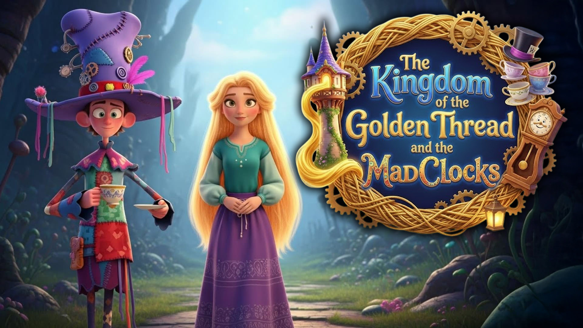 The Kingdom of the Golden Thread and the MadClocks screenshot 1