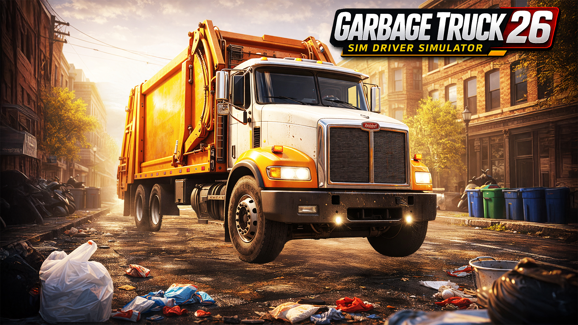 Garbage Truck Sim Driver Simulator 26 screenshot 1