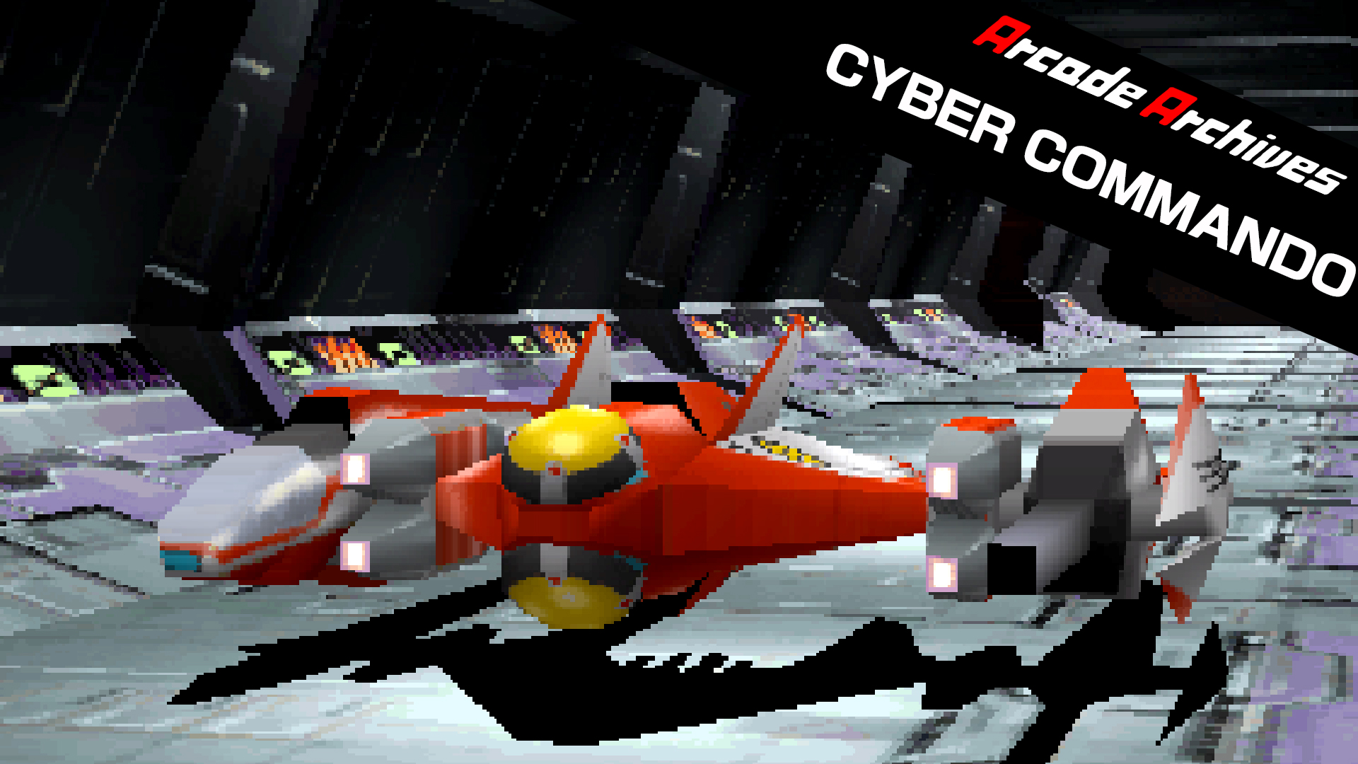 Arcade Archives CYBER COMMANDO screenshot 1