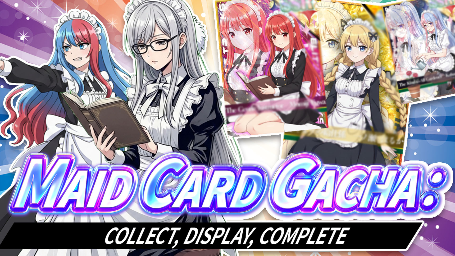 MAID CARD GACHA : COLLECT, DISPLAY, COMPLETE screenshot 1