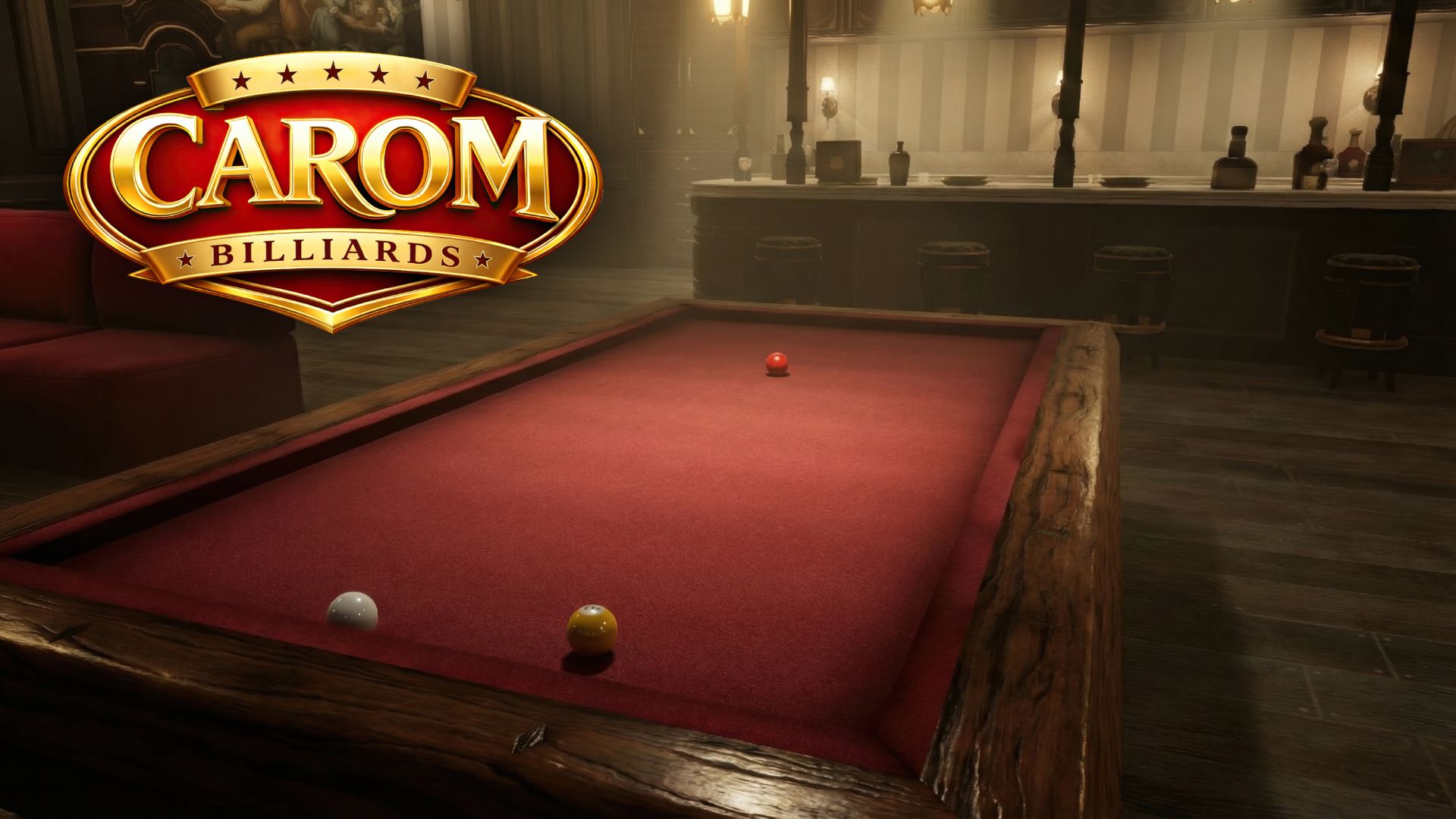Carom Billiards screenshot 1