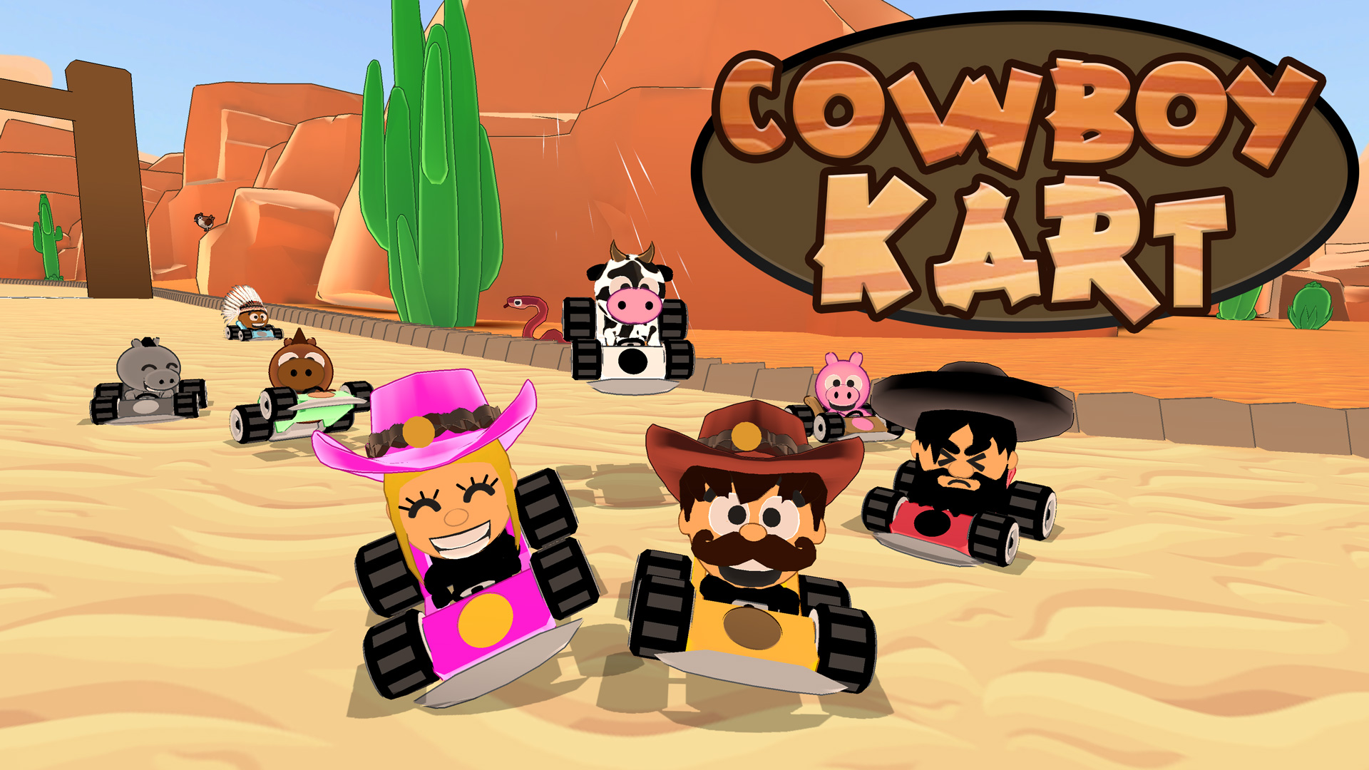 Cowboy Kart screenshot 1