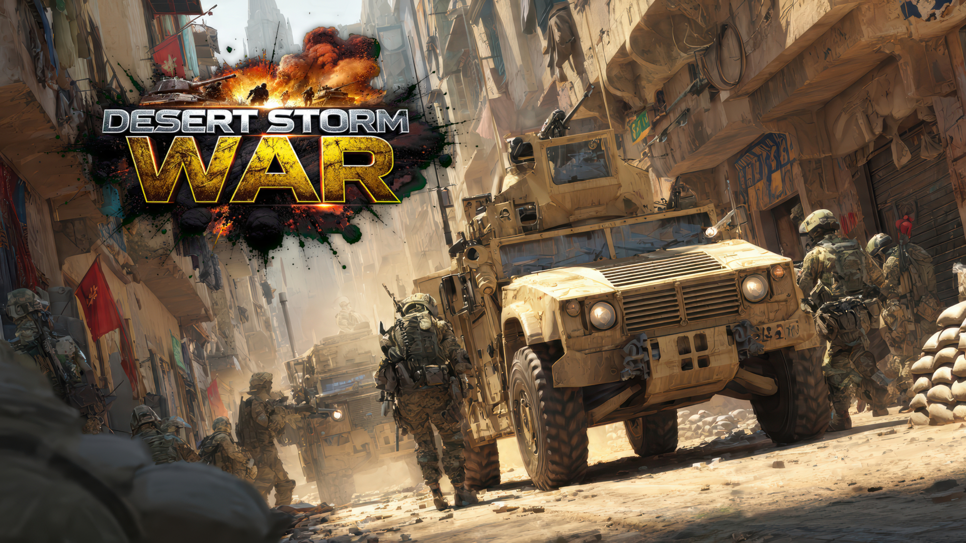 Desert Storm War FPS screenshot 1