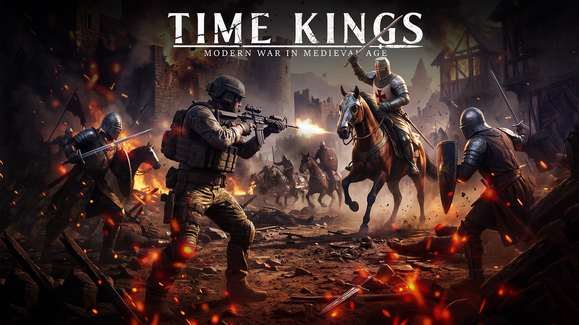 Time Kings: Modern War in Medieval Age screenshot 1