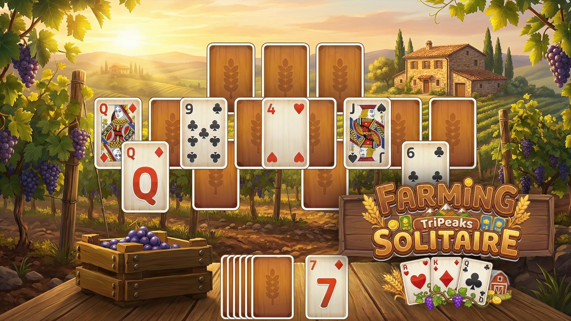 Farming TriPeaks Solitaire screenshot 1