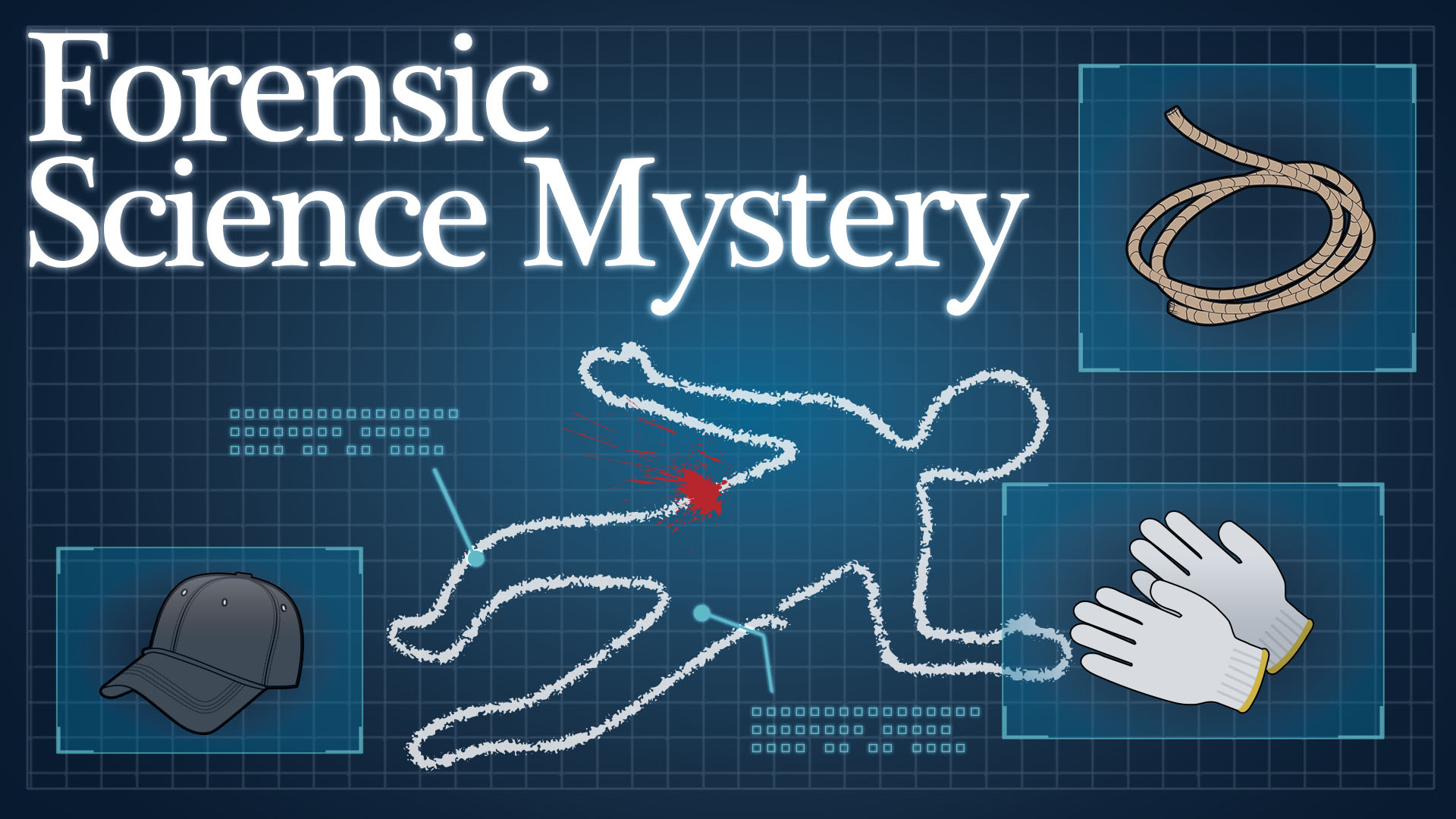 Forensic Science Mystery – Crime Scene Tap & Deduction Game – screenshot 1