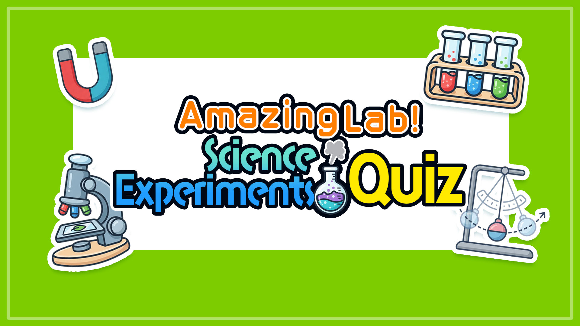 Amazing Lab! Science Experiments Quiz screenshot 1