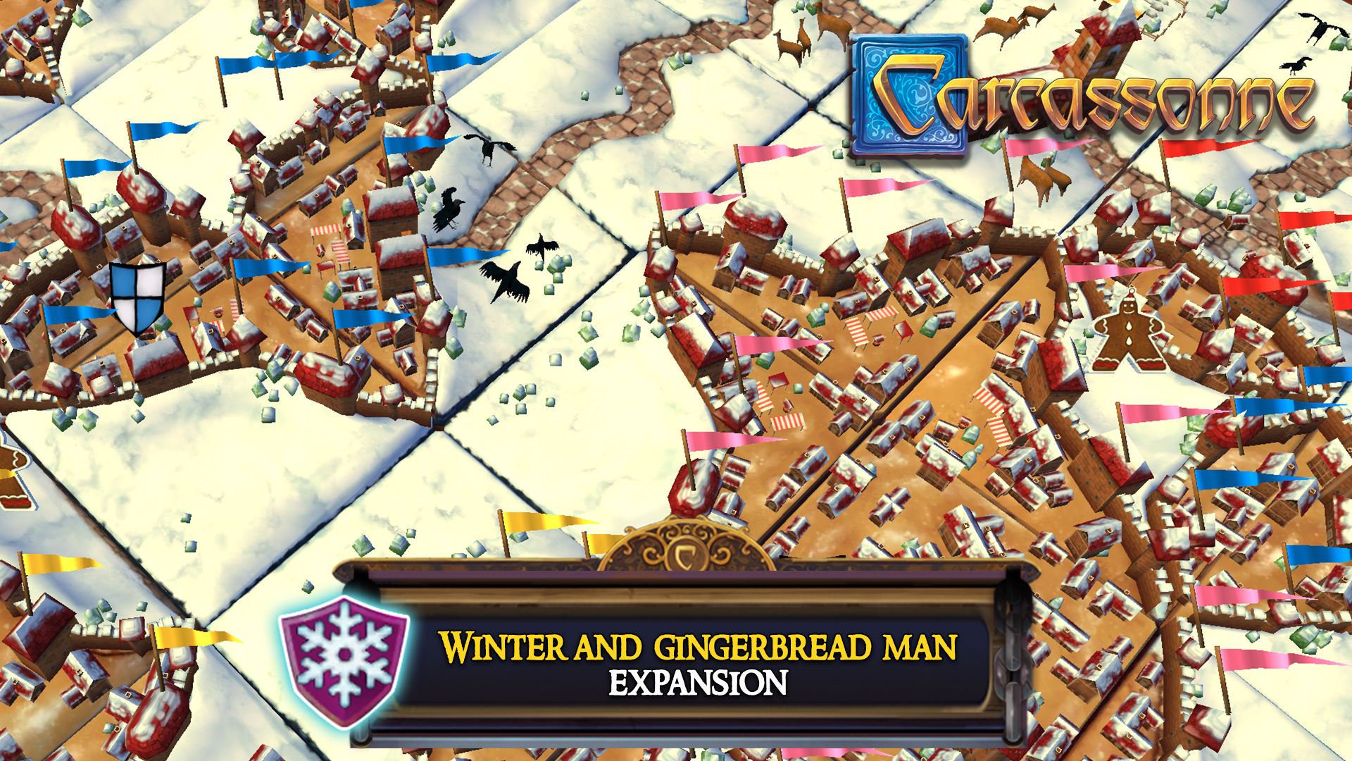 Carcassonne - Winter & Gingerbread Man