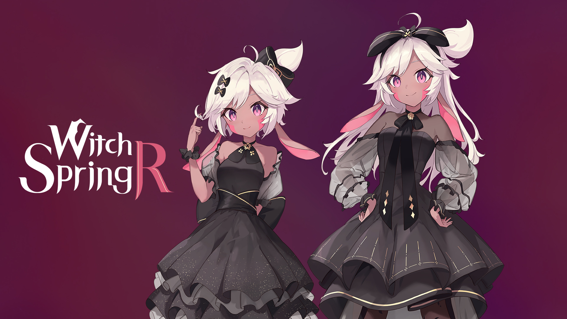 WitchSpring R Costume - Black Pearl Set