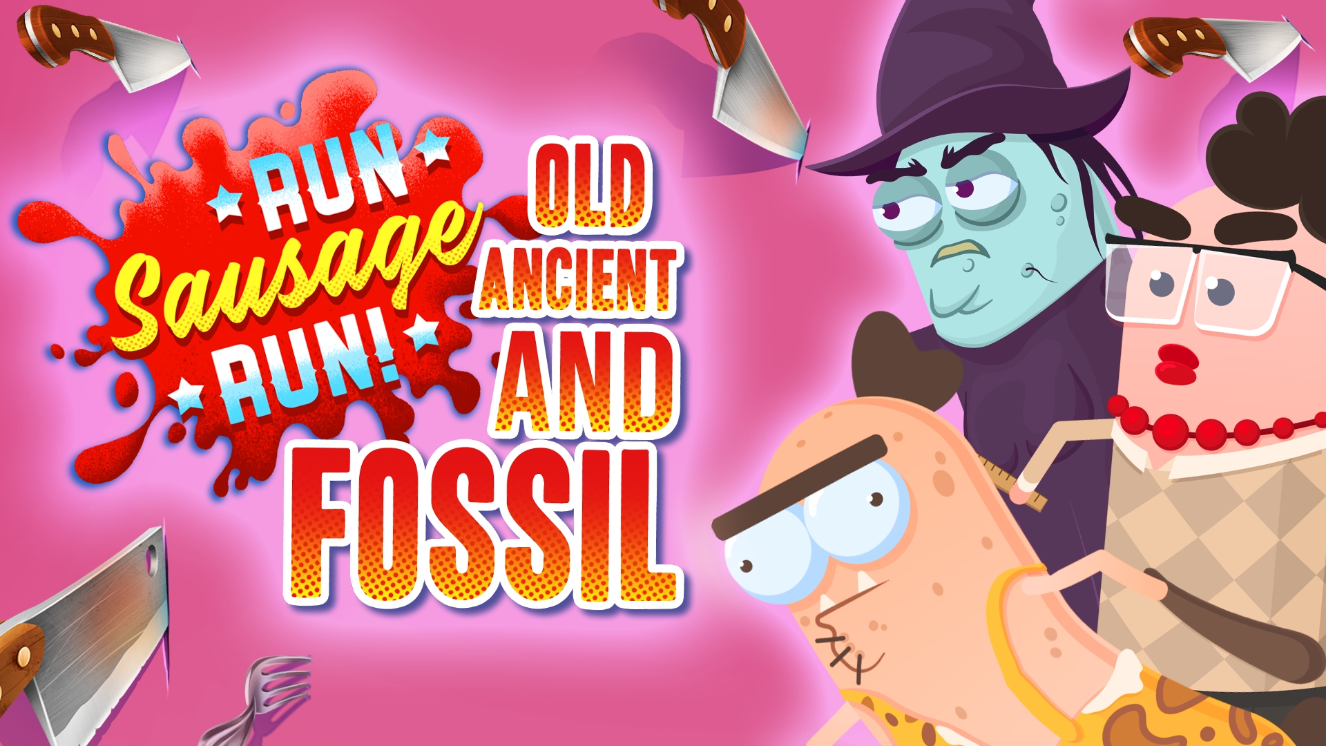 Run Sausage Run!: Old, Ancient and Fossil