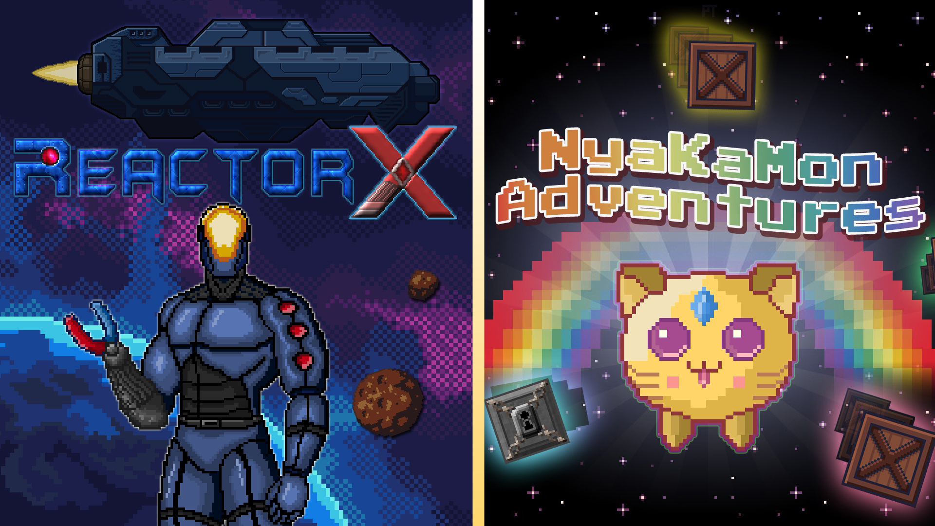 Lovixsama Sokoban Bundle (Nyakamon Adventures + ReactorX)